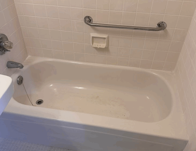 reglazed tub